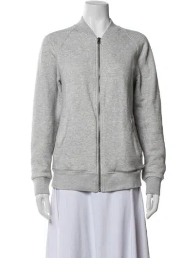 Pre-owned Vince Bomber Jacket In Grey