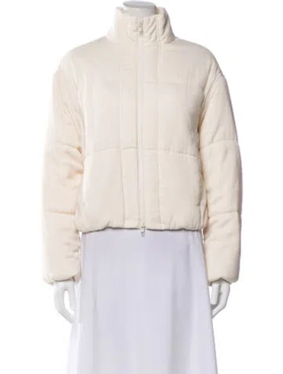 Pre-owned Vince Bomber Jacket In Neutral