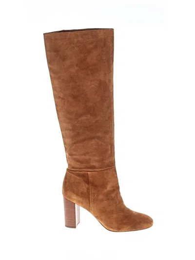 Pre-owned Vince Boots In Brown