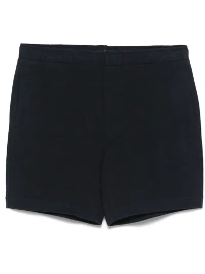 Vince Bouclé Bermuda Shorts In Blue