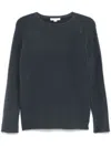 Vince Wool Blend Sweater In Grey
