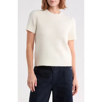 Vince Boucle Crewneck Sweater In Neutral