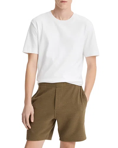 Vince Boucle Regular Fit 7 Shorts In Brown