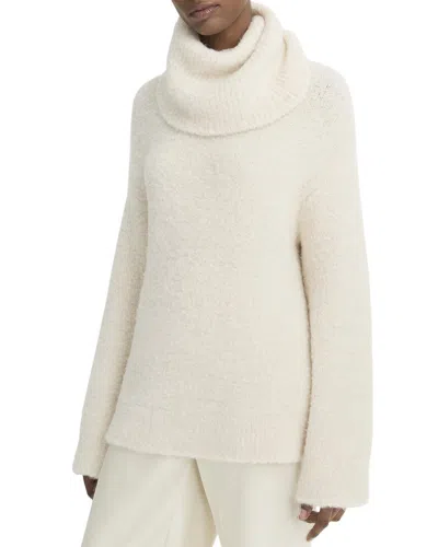VINCE VINCE BOUCLE TURTLENECK WOOL & ALPACA-BLEND TUNIC