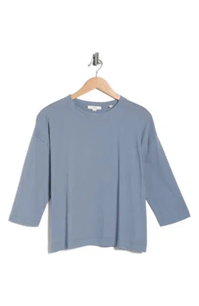 Vince Boxy Bracelet Sleeve T-shirt In Multi