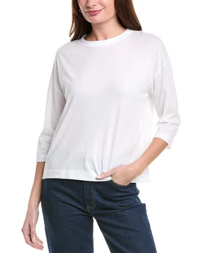 Vince Boxy T-shirt In White