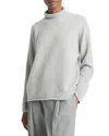 Vince Cashmere Turtleneck Sweater In Gray