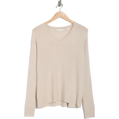 Vince Boxy Wool & Cashmere Blend Sweater In Gray