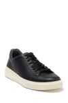 Vince Brady Suede Sneaker In Blackivory