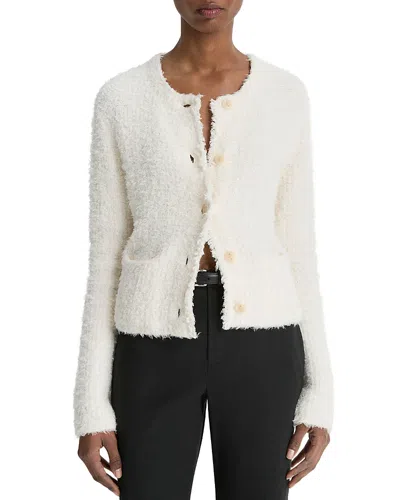 VINCE BROCADE JACKET CARDIGAN