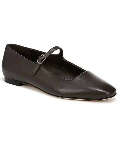 VINCE BRODI MARY JANE-B LEATHER SLIP-ON