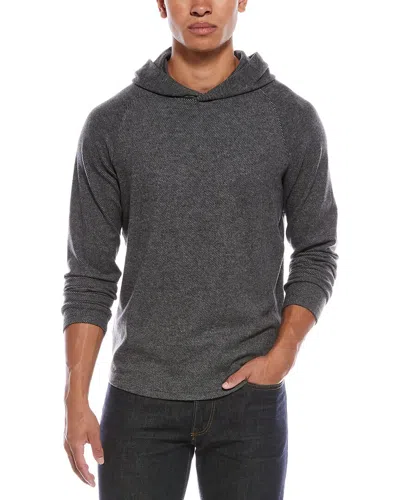 VINCE VINCE BROKEN TWILL PULLOVER HOODIE