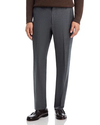 Vince Brushed Regular Fit Suit Pants In Multi