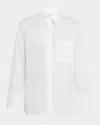 Vince Button-down Cotton Shirt