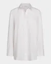 Vince Relaxed Fit Button-up Shirt In Ballet
