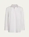Vince Relaxed Fit Button-up Shirt In Ballet