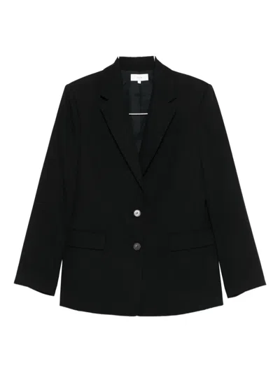 VINCE BUTTON-FASTENING COTTON JACKET