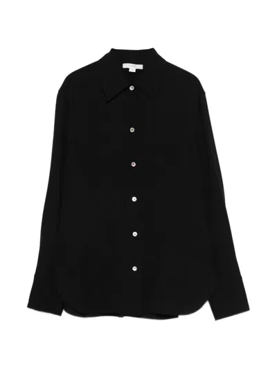 Vince ボタン シャツ In Black