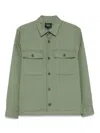 Vince Double Face Workwear Button-up Shirt