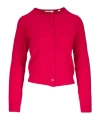 Vince Buttoned Cardigan In White