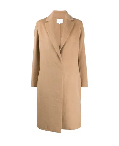 VINCE VINCE BUTTONED OVERSIZED ROBE COAT
