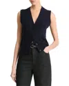 Vince Cable Button Wool & Cashmere-blend Vest