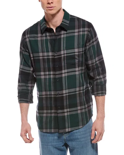 Vince Cambria Classic Fit Button-down Shirt In Green