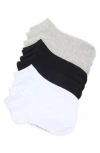 Vince Camuto 10-pack Assorted Solids Quarter Crew Socks In Multi