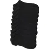 Vince Camuto 10-pack Missy Basic Ankle Socks In Black