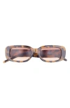 Vince Camuto 117mm Gradient Rectangular Sunglasses In Gray