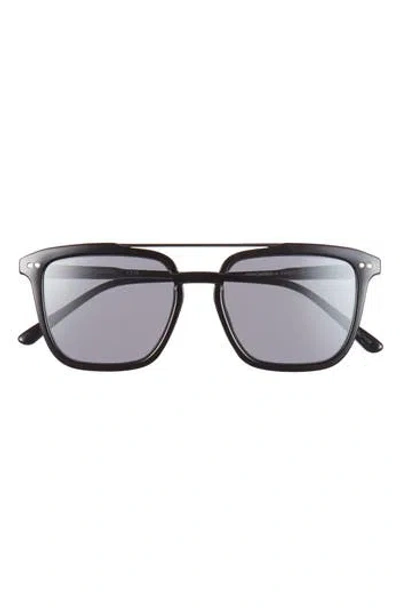 Vince Camuto 119mm Oversize Square Shield Sunglasses In Black