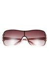 Vince Camuto 136mm Gradient Shield Sunglasses