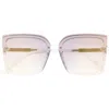 Vince Camuto 136mm Oversize Square Sunglasses