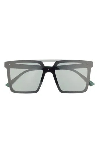 Vince Camuto 144mm Gradient Shield Sunglasses In Black