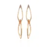 Vince Camuto 14k Goldtone Crystal Stone Link Drop Earring In Gold