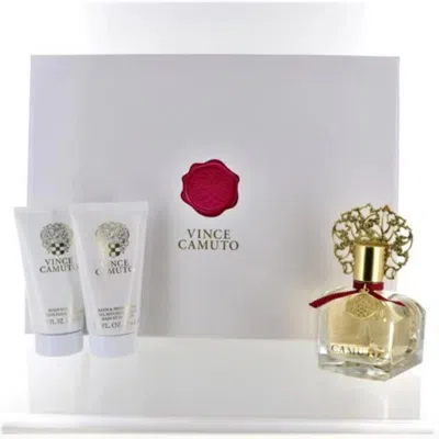 Vince Camuto 3 Piece Gift Set 3 Piece Gift Set With 3.4 oz Edp In Multi