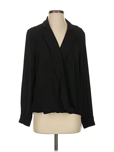 Pre-owned Vince Camuto 3/4 Sleeve Blouse In Black