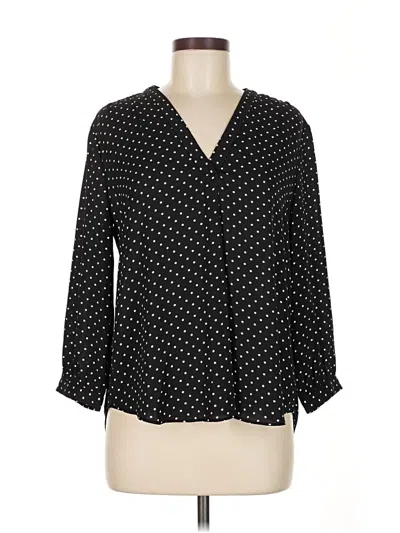 Vince Camuto 3/4 Sleeve Blouse In Black