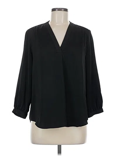 Pre-owned Vince Camuto 3/4 Sleeve Blouse In Black