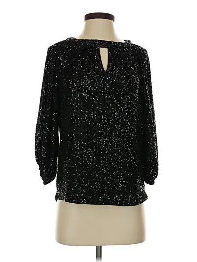 Vince Camuto 3/4 Sleeve Blouse In Black