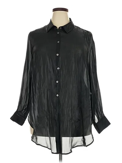 Vince Camuto 3/4 Sleeve Blouse In Black