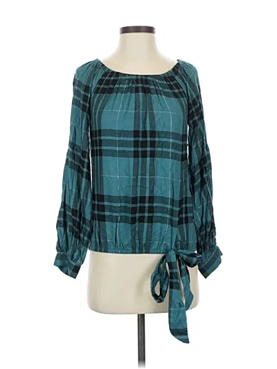 Vince Camuto 3/4 Sleeve Blouse In Blue