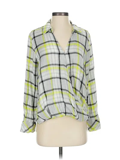 Pre-owned Vince Camuto 3/4 Sleeve Blouse In Gray