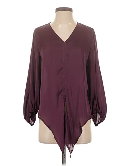 Vince Camuto 3/4 Sleeve Blouse In Purple