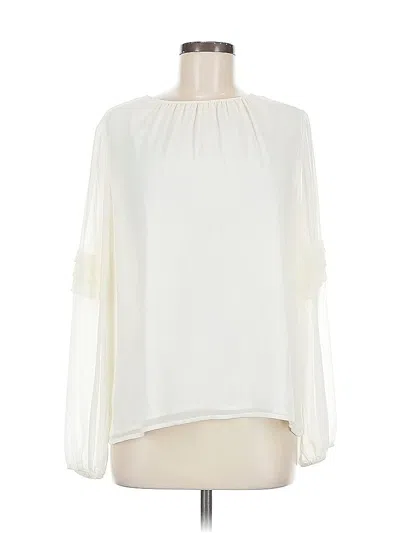 Pre-owned Vince Camuto 3/4 Sleeve Blouse In White