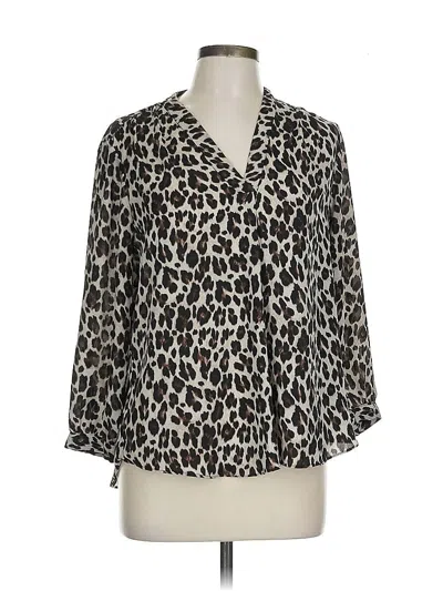 Pre-owned Vince Camuto 3/4 Sleeve Blouse In White