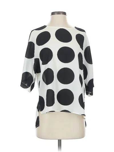 Pre-owned Vince Camuto 3/4 Sleeve Blouse In White