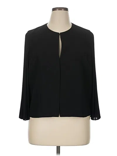 Pre-owned Vince Camuto 3/4 Sleeve T-shirt In Black