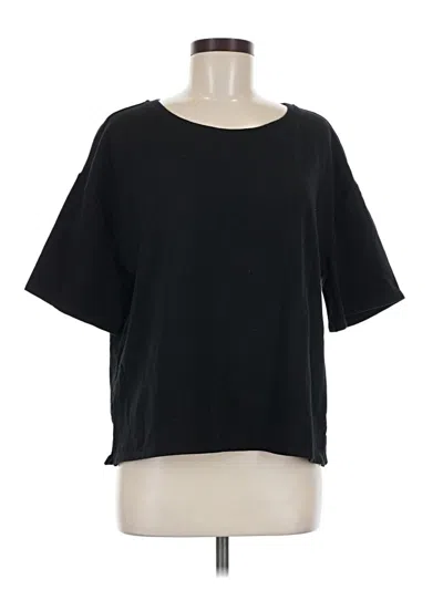 Vince Camuto 3/4 Sleeve T-shirt In Black