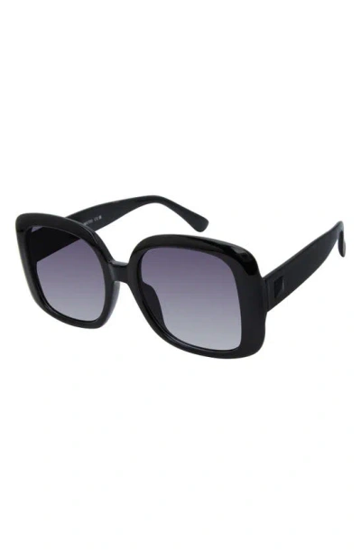 Vince Camuto 44mm Square Sunglasses In Black